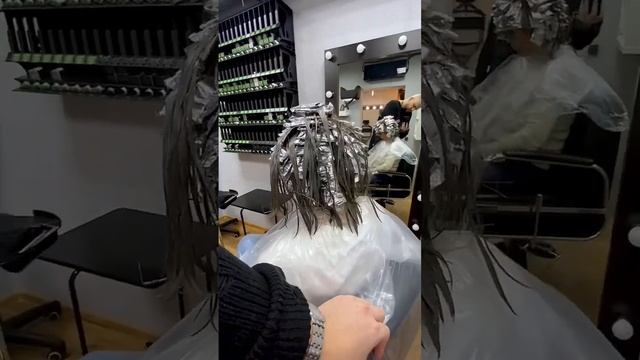 Коррекция окрашивания волос. #shatush #hairstyle #haircolor #hair #шатуш #москва #блондинка смотреть онлайн