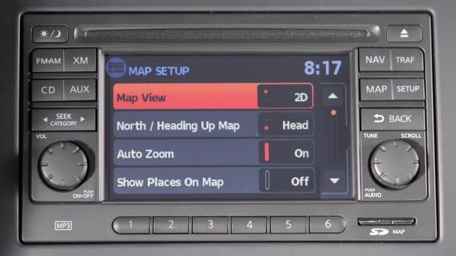 2014 Nissan NV Cargo Van - Map Button (if So Equipped)