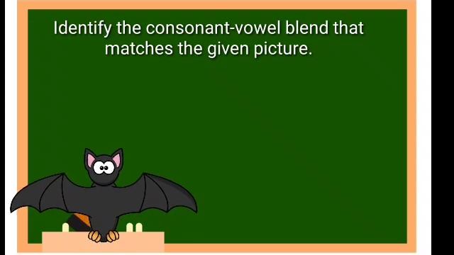 Blending Consonant And Vowel Sounds | Ba Be Bi Bo Bu | English Phonics|Lesson 1