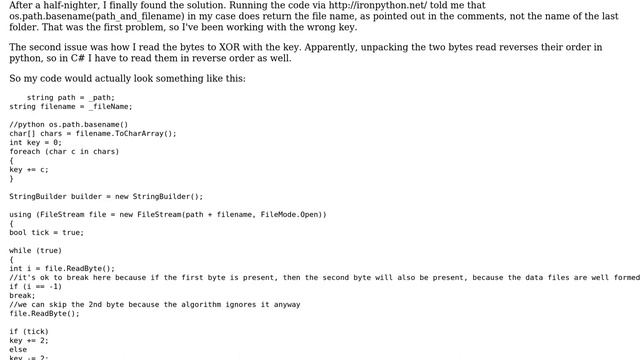 Code Review: Are these C# and Python code snippets functionally identical? (2 Solutions!!) смотреть онлайн