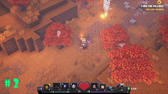 (PS5) Conquer the Dungeons | Minecraft Dungeons Gameplay and Walkthrough Ep-2 смотреть онлайн