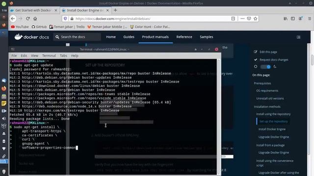 cara mudah menginstal docker di debian смотреть онлайн