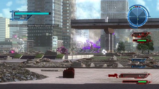 EDF Earth Defense Force 5 DLC 1 M 10 Engage Aliens 2 - Nix Saber - Air Raider Inferno