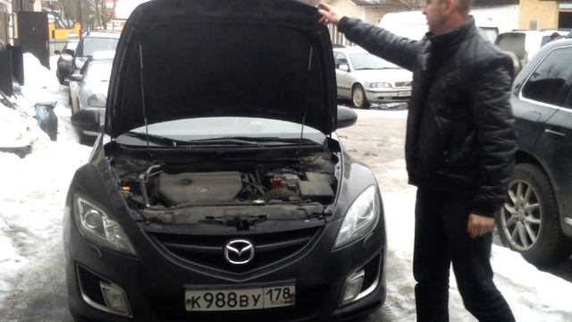Газовый упор (амортизатор) капота для Mazda 6 GH смотреть онлайн