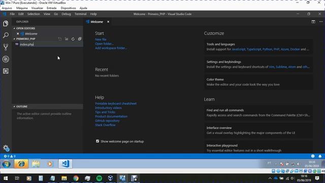 Video Aula Instalando Visual Studio Code e PHP смотреть онлайн