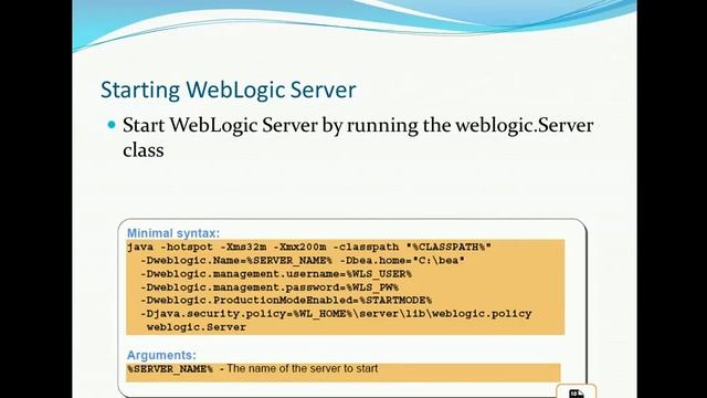 06. Weblogic Administration Tutorial - Configuring a Weblogic Environment смотреть онлайн