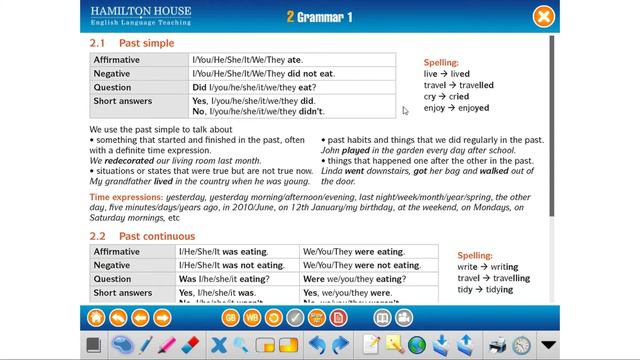 Past Simple & Past Continuous