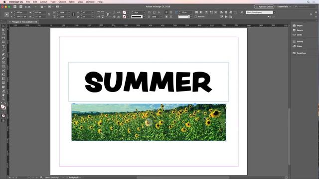 InDesign How-To: Place an Image in Text (Video Tutorial) смотреть онлайн