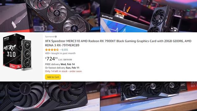 BEST Ryzen 7 5700X3D GPU Combo in 2024 🎆 | RX 7900 XT RTX 4080 Super + R7 5700X3D смотреть онлайн