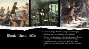 History 2001 English Colonies II