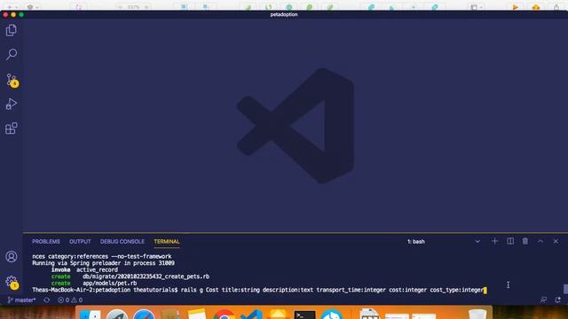 Pet Adoption App - Part 17 - With Rails, pet model, categories model, cost model & relationships смотреть онлайн