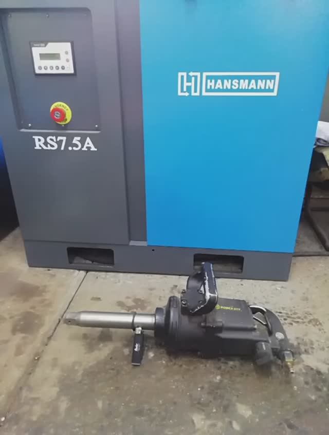 Hansmann RS 7.5A 10. Винтовой компрессор. смотреть онлайн
