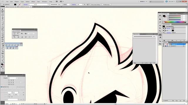 Character Creation In Adobe Illustrator CS5 ( Burn )- Swiftyspade смотреть онлайн