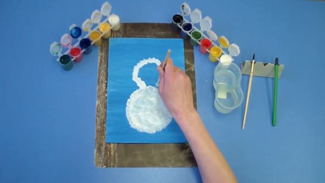 Уроки рисования для малышей 3-5 лет "Снеговик" смотреть онлайн