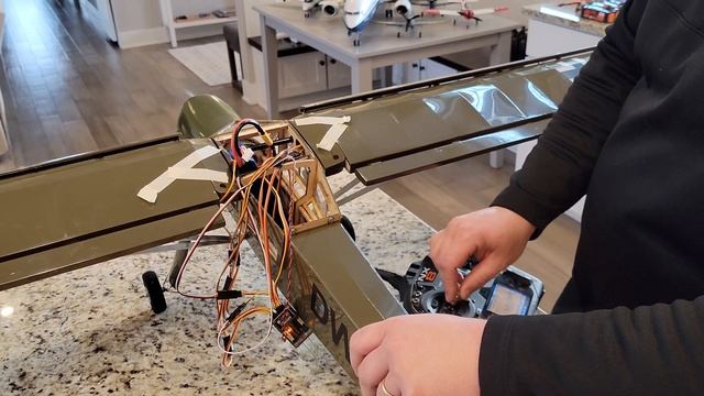 Dancing Wings - Fi 186 Storch - 1.6m - Build Part 5 смотреть онлайн