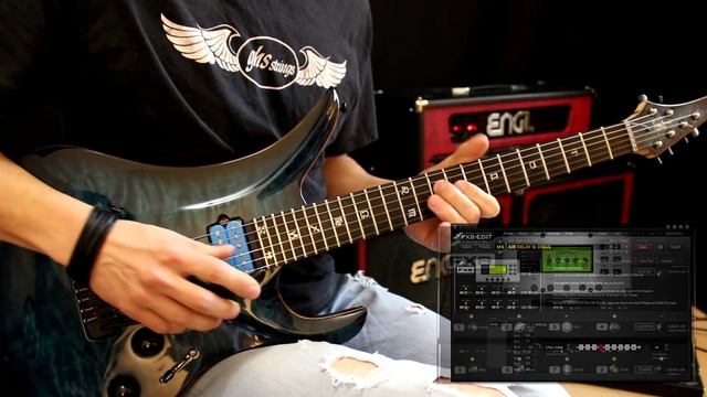 N-Land - solos - with Fractal Audio FX8 + ENGL Retro 50 смотреть онлайн