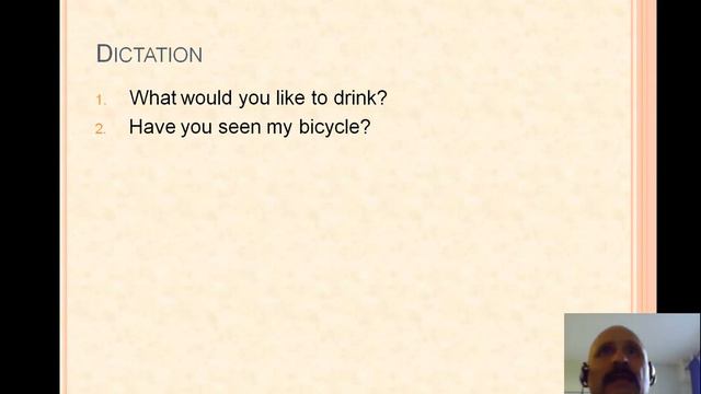 General Lesson 3 part 1 letter dictation смотреть онлайн