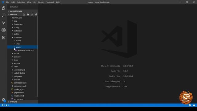 Getting Started with Laravel : Understanding File and Folder Structure смотреть онлайн
