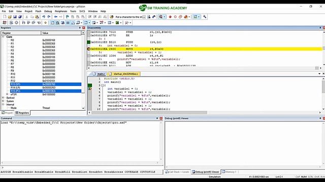 Program Counter in Arm Cortex M смотреть онлайн