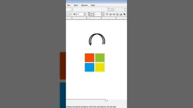 How To Create Microsoft store Logo In Corel Draw | Corel Draw 12 смотреть онлайн