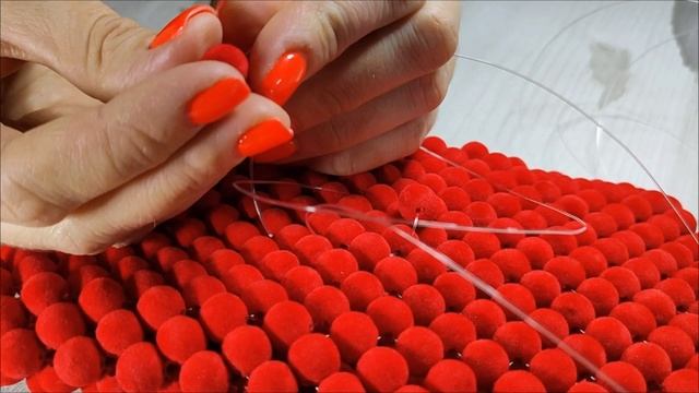 Сумочка-клатч из бархатных бусин ?❤ смотреть онлайн