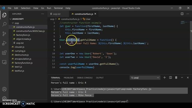 Object Oriented Programming in JavaScript смотреть онлайн