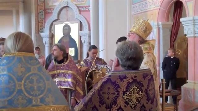 Слово Владыки Феофана на освящении пола смотреть онлайн