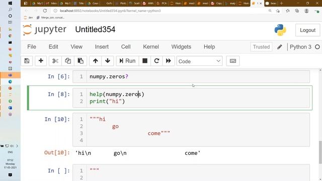 FULL STACK DATA SCIENCE-AI tutorials || Demo - 1 || by Mrs. Sasmitha on 17-05-2021 @7AM IST смотреть онлайн