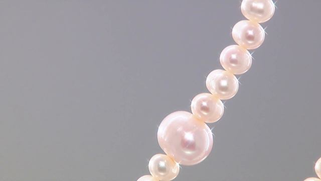 Imperial Pearls 20" White Cultured Pearl Station Necklace смотреть онлайн