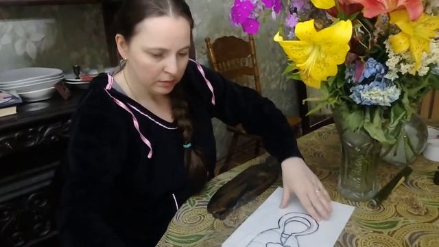 Вышивка старинной Гефсиманской плащаницы. смотреть онлайн