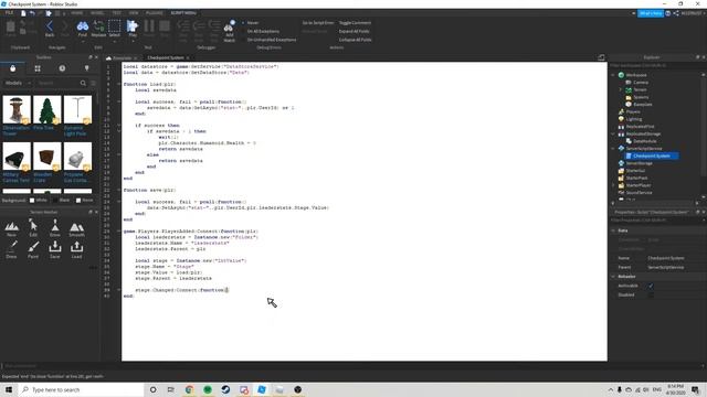 ROBLOX SCRIPTING TUTORIAL - SAVING OBBY CHECKPOINT SYSTEM смотреть онлайн