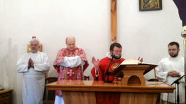 О. Роман Лаба - проповідь на Велику П'ятницю - Бровари 3 квітня 2015 смотреть онлайн
