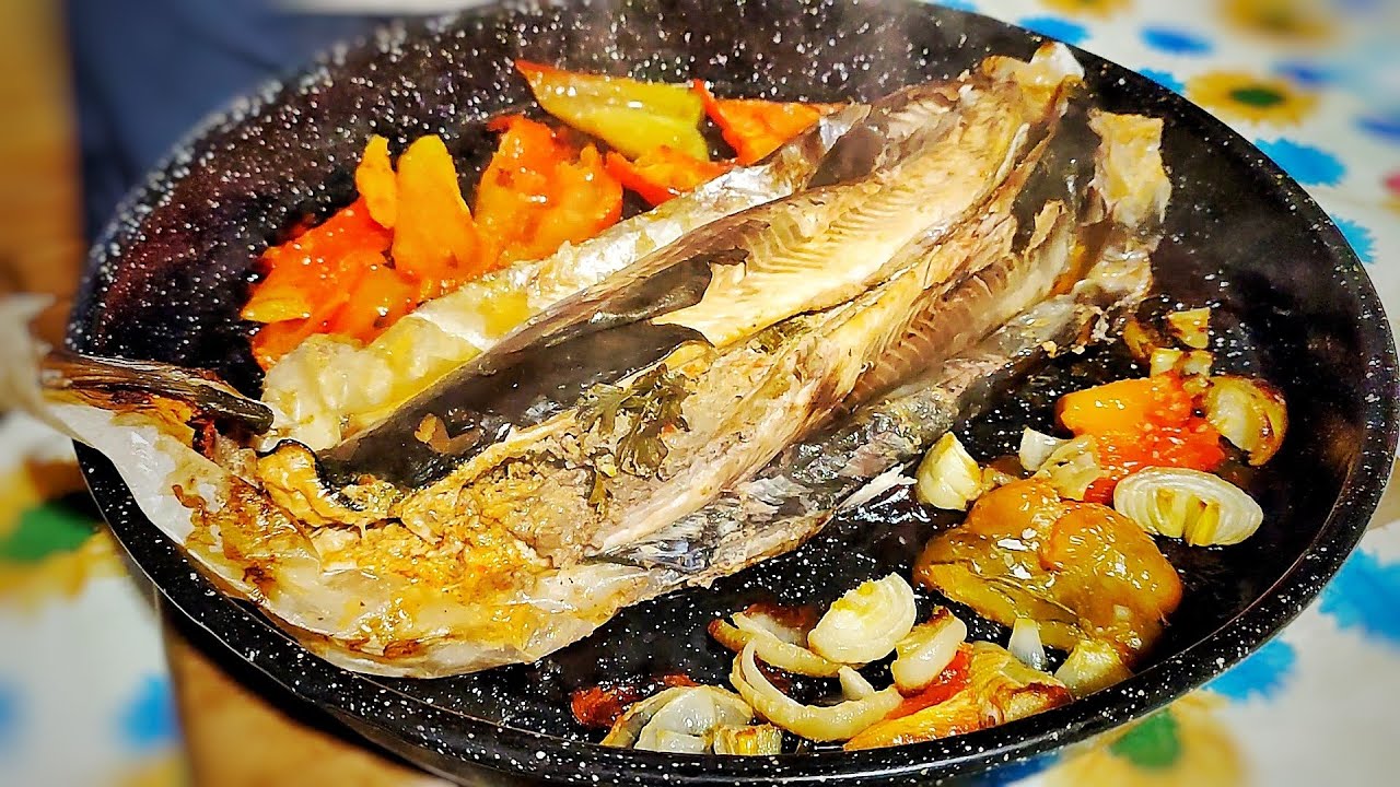 Сочная Запеченная Горбуша С Овощами