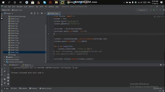 Scale + Scrollbar in Tkinter(GUI) with Python #16? смотреть онлайн