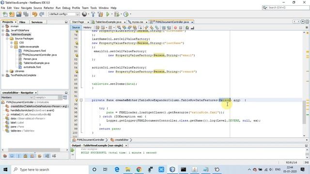 How to implement TableRow Expander Column with FXML? | ControlsFX смотреть онлайн