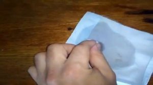 Удалить пятно  йода с одежды на все 100