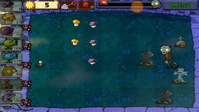 Plants vs Zombies (parte 2) - Game/Jogo - Ataque noturno смотреть онлайн