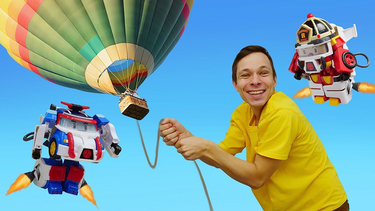 Робокар Поли и его друзья: игры в игрушки для детей - Машинки для мальчиков в беде! Новое видео смотреть онлайн