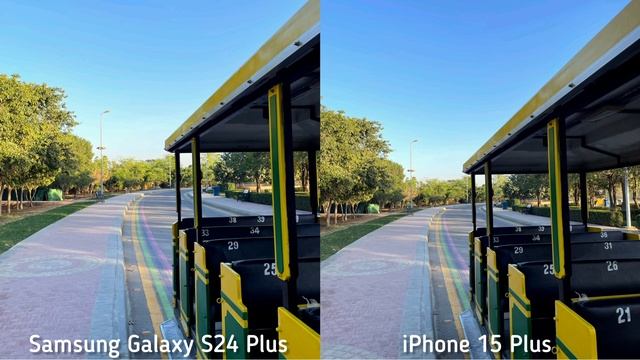 Samsung Galaxy S24 Plus vs iPhone 15 Plus Camera Test Comparison смотреть онлайн