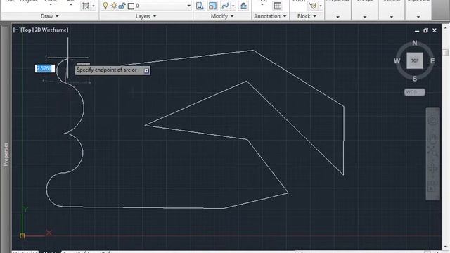 C00309 Creating Polylines AutoCAD 2014 Tutorial смотреть онлайн