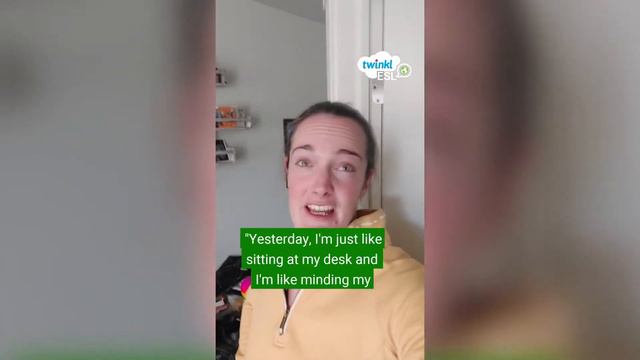 Explaining the Present Continuous Tense (the English language is a mess) | Twinkl ESL смотреть онлайн