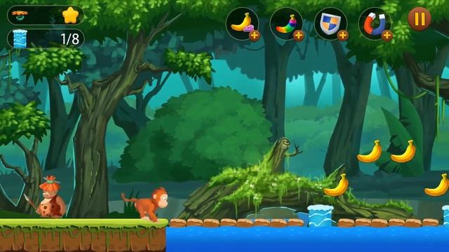 JUNGLE MONKEY RUN-GAMEplay Adventure (IOS / ANDROID) +link смотреть онлайн