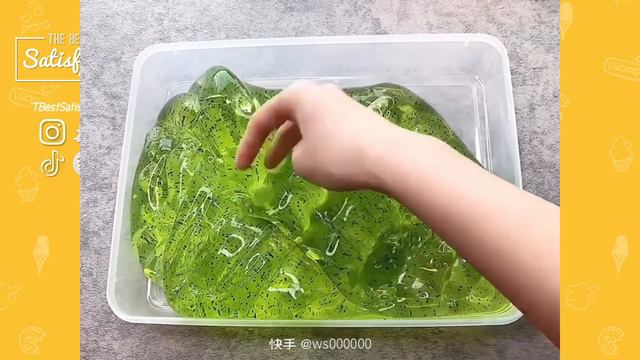 Oddly Satisfying Slime ASMR No Music Videos - Relaxing Slime 2020 - 173
