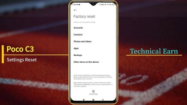 How to Reset Settings in Poco C3 | Poco C3 Settings Reset Kaise Kare | Poco C3 Settings Reset смотреть онлайн