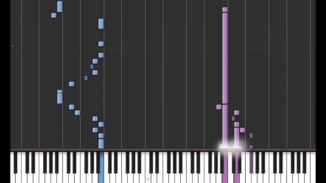 How to play Street Fighter II Bison Theme (Synthesia) смотреть онлайн
