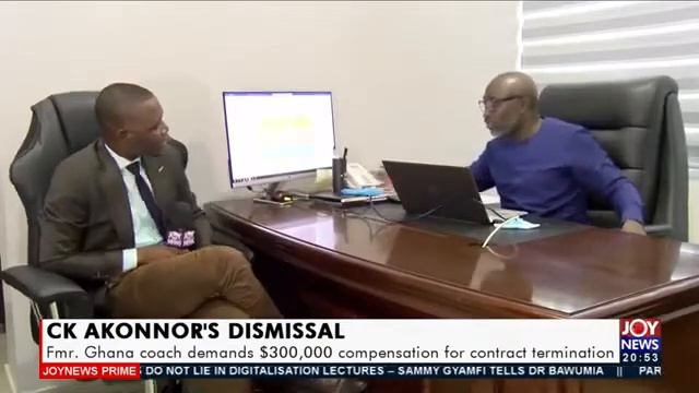Former Ghana coach CK Akonnor demands $300,000 compensation for contract termination. смотреть онлайн