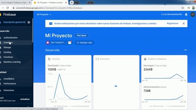 Demo: Como Integrar Firebase en Django 3.0.7 смотреть онлайн
