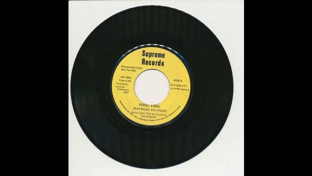Buck and The Sixteenth Movement - Fool, Fool - Supreme 1002 смотреть онлайн