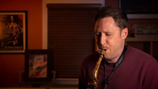Solo Saxophone - "Blue Bossa" [Solo Sax Day 4/5] смотреть онлайн
