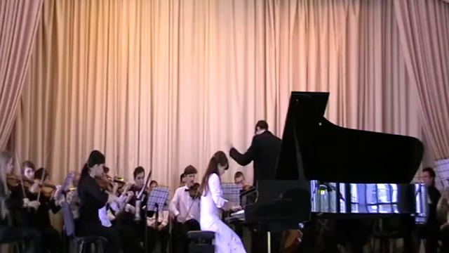 Schumann Piano Concerto, in A minor, op.54. Lavrushyna Maria смотреть онлайн